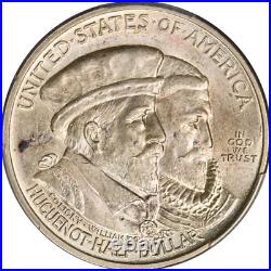 1924 Huguenot Commem Half Dollar PCGS MS64 Nice Eye Appeal Nice Strike