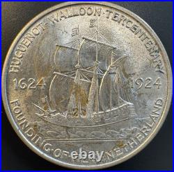 1924 Huguenot Commemorative Half Dollar 50c 1924 Huguenot Commemorative Half Dollar 50c