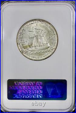 1924 Huguenot Silver Commemorative Half Dollar NGC MS-63 Mint State 63