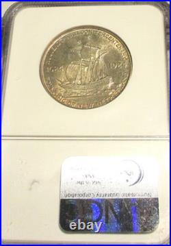 1924 Huguenot Us Commemorative Half Dollar 50c Ngc Ms65 Rare Us Coin