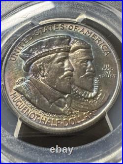 1924 Huguenot-Walloon 50C PCGS Genuine UNC Details Commemorative Silver Half 1924 Huguenot-Walloon 50C PCGS Genuine UNC Details Commemorative Silver Half