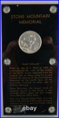 1925 50C Stone Mountain Commemorative Half Dollar US MInt Silver Coin