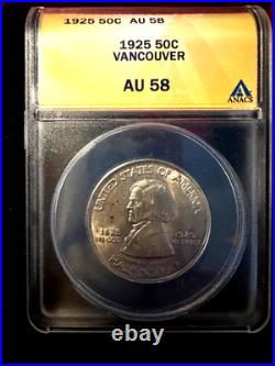 1925 50c Au58 Vancouver Anacs
