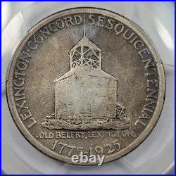 1925 50c Lexington Commemorative Half Dollar PCGS VF35 Circulated Nice K454