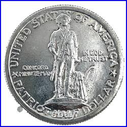 1925 50c Lexington-Concord Cesquicenten Commemorative Silver Half Dollar #2