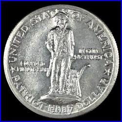1925 50c Lexington-Concord Cesquicenten Commemorative Silver Half Dollar #2