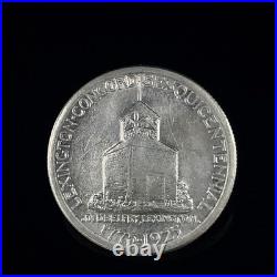 1925 50c Lexington-Concord Cesquicenten Commemorative Silver Half Dollar #2