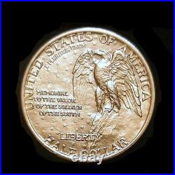 1925 AU Authentic STONE MOUNTAIN 50c Silver Half Dollar Coin weighs 12.5 Grams