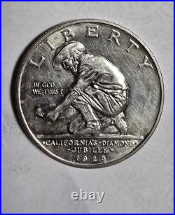 1925 California Diamond Jubilee Half Dollar Commemorative Silver Coin