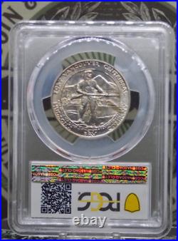 1925 Commemorative FORT VANCOUVER Half Dollar 50c PCGS MS63 #556 BU ECC&C, Inc