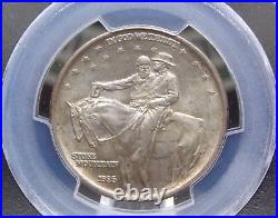 1925 Commemorative STONE MOUNTAIN Silver Half Dollar 50c PCGS MS65 #571 BU Unc
