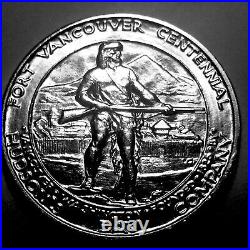 1925 Fort Vancouver Commemorative Half Dollar Superb Gem BU #2