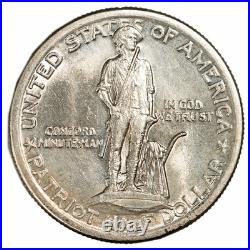 1925 Lexington Commemorative Half Dollar 50C Raw