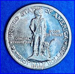 1925 Lexington Commemorative Half Dollar, Gem Blue TonedBU++ MS