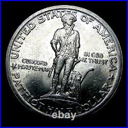 1925 Lexington Commemorative Half Dollar Silver Gem BU Stunning Coin - #344H