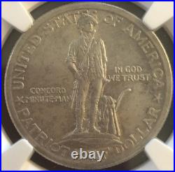 1925 Lexington Commemorative Silver Half Dollar NGC MS63 Toner