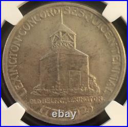 1925 Lexington Commemorative Silver Half Dollar NGC MS63 Toner