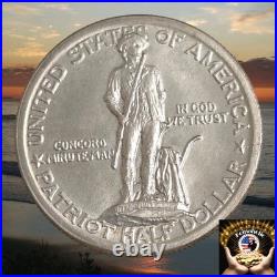 1925 Lexington Concord Sesquicentennial Half Dollar 50c? CH UNC From Storage