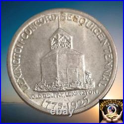 1925 Lexington Concord Sesquicentennial Half Dollar 50c? CH UNC From Storage