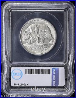 1925-S 50C California Commemorative Silver Half Dollar ICG AU 58 1925-S 50C California Commemorative Silver Half Dollar ICG AU 58