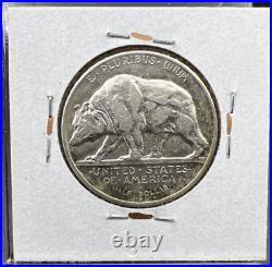 1925 S 50c California Silver Classic Commemorative Half Dollar XF Details