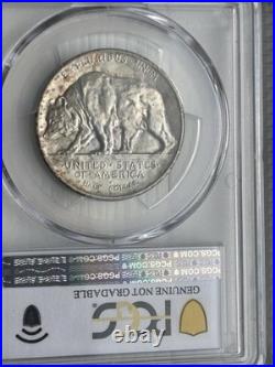 1925-S California California Half Dollar PCGS UNC Detail Beautiful Tone