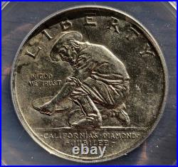 1925 S California Commem Half Dollar AU55 ANACS Great Coin