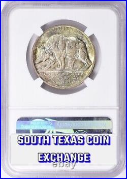1925 S California Commemorative Half Dollar NGC MS67+ CAC Toned. Beautiful Coin