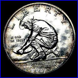 1925-S California Commemorative Half Dollar Silver Gem BU Details Coin #XX952