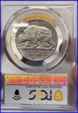 1925-S California Diamond Jubilee 50C Silver Commem Half PCGS Cleaned UNC