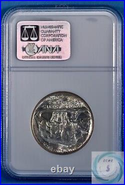 1925-S California Diamond Jubilee Commemorative 50c NGC MS63 Brilliant Tones