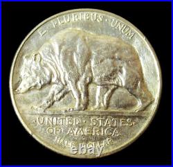 1925 S California Diamond Jubilee Commemorative Silver Half Dollar