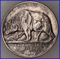 1925-S California Diamond Jubilee Commemorative Silver Half Dollar 50C Beauty