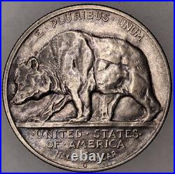 1925-S California Diamond Jubilee Commemorative Silver Half Dollar 50C Beauty