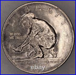 1925-S California Diamond Jubilee Commemorative Silver Half Dollar 50C Beauty