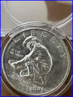 1925-S California Diamond Jubilee Commemorative Silver Half Dollar Coin Gem BU