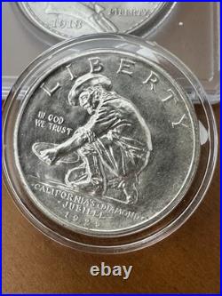 1925-S California Diamond Jubilee Commemorative Silver Half Dollar Coin Gem BU