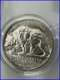 1925-S California Diamond Jubilee Commemorative Silver Half Dollar Coin Gem BU