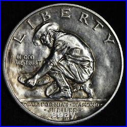 1925-S California Diamond Jubilee Half Dollar AU E212 YPP