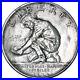 1925-S-California-Half-Dollar-90-Silver-AU-Hairlines-Cleaned-See-Pics-E254-01-xqy