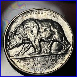 1925-S California Jubilee Commemoratie Half Dollar Cleaned