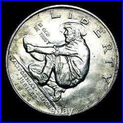 1925-S California Jubilee Commemorative Half Dollar Silver -Gem BU Coin- #ZZ318