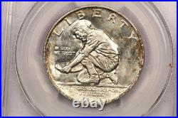 1925-S California Jubilee Half Dollar 50C, PCGS AU58 About Uncirculated, Toned
