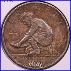 1925-S California Jubilee Half Dollar XF RARE ORIGINAL COIN