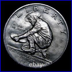 1925-S California Jubilee Silver Commemorative Half Dollar Nice Coin - #312D 1925-S California Jubilee Silver Commemorative Half Dollar Nice Coin - #312D