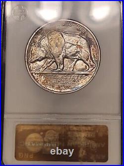 1925-S California Jubliee Silver 50C ANA (ANACS) Genie Soapbox MS62