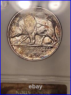 1925-S California Jubliee Silver 50C ANA (ANACS) Genie Soapbox MS62