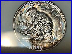 1925-S California Jubliee Silver 50C ANA (ANACS) Genie Soapbox MS62