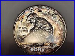 1925-S California Jubliee Silver 50C ANA (ANACS) Genie Soapbox MS62