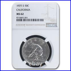 1925-S California Silver Commemorative Half Dollar MS-62 NGC SKU#186731